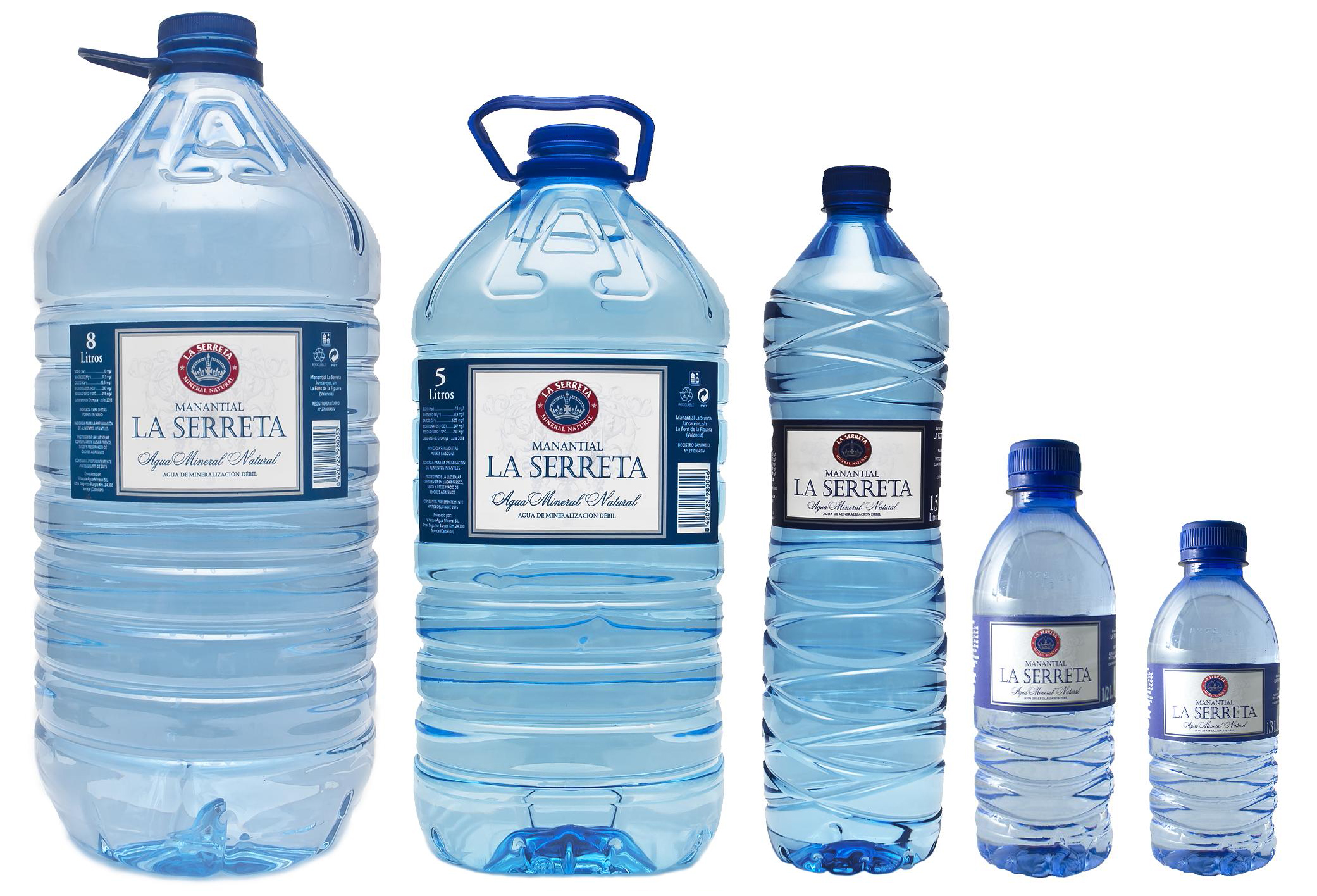 Grupo-Corona Grupo de envases del agua mineral La Serreta Corona