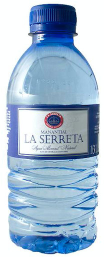 Serreta 0.3 Imagen de botella agua 0.33 litros de La Serreta